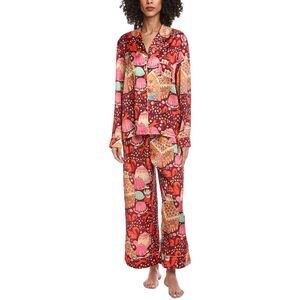 Karen Mabon Womens 2Pc Pajama Set